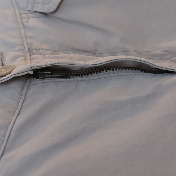 Vintage Polo Jeans Company Cargo Pants with Draw String Leg Beige Size 8 - Picture 8 of 10